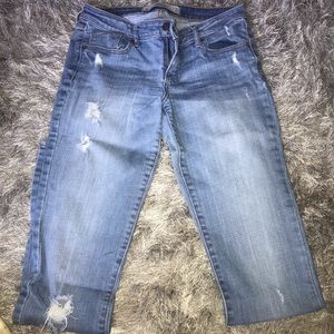 Abercrombie and Fitch Skinny Jeans.